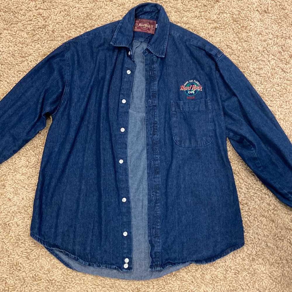 “HARD ROCK CAFE” JEAN JACKET